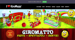 Desktop Screenshot of giromatto.it